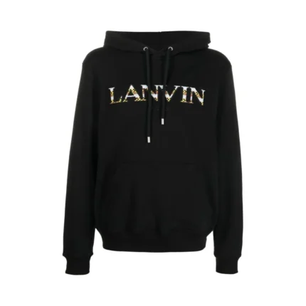 Lanvin Curb Embroidered Hoodie